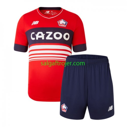 LOSC Lille Fodboldtrøjer Børn Hjemmebanesæt 2022/23 Kort ærmer LOSC Lille Fodboldtrøjer Børn Hjemmebanesæt 2022/23 Kort ærmer
